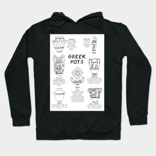 Greek Myth Comix - Guide to Greek Pottery Hoodie